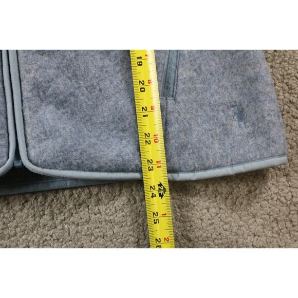 Smart Wool Sweater Womens Small Blue Merino Knit Jacket Full Zip THIS WAS WASHED - Picture 6 of 11